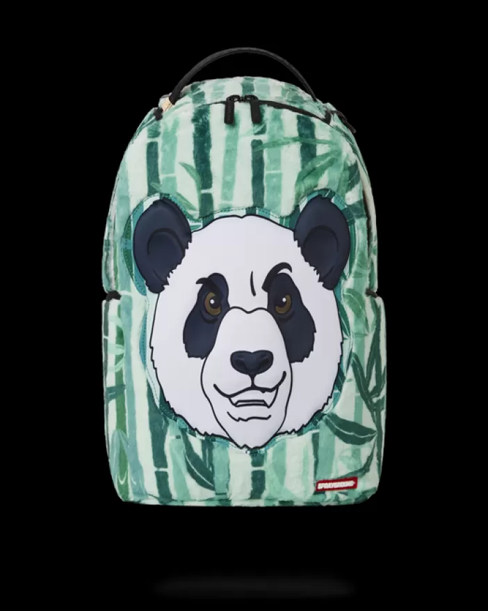 BACKPACKS*Sprayground PANDA COZY VELOUR FUR BACKPACK