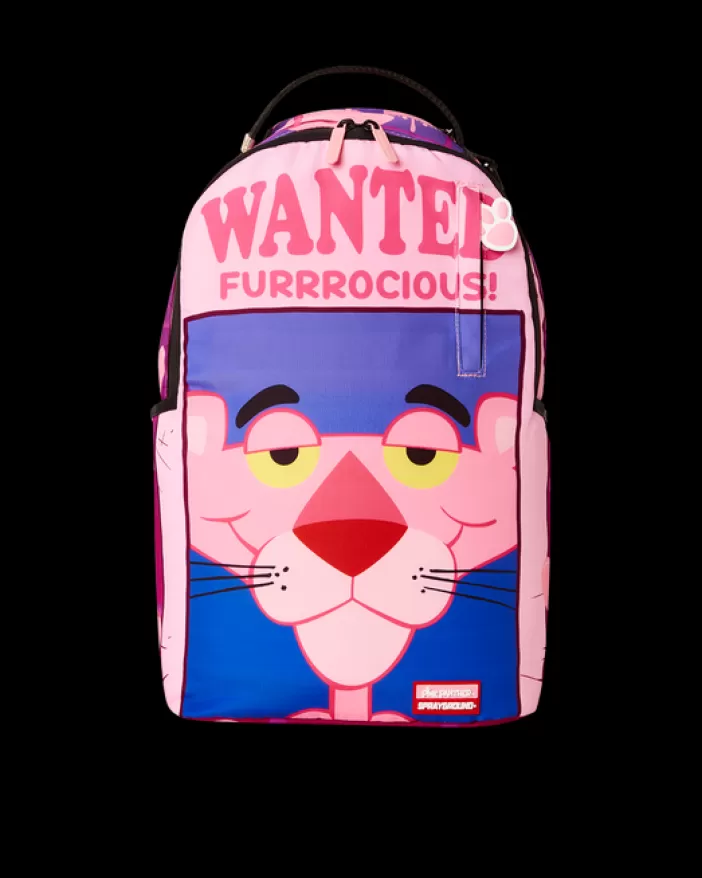 BACKPACKS*Sprayground PINK PANTHER FURRROCIOUS BACKPACK