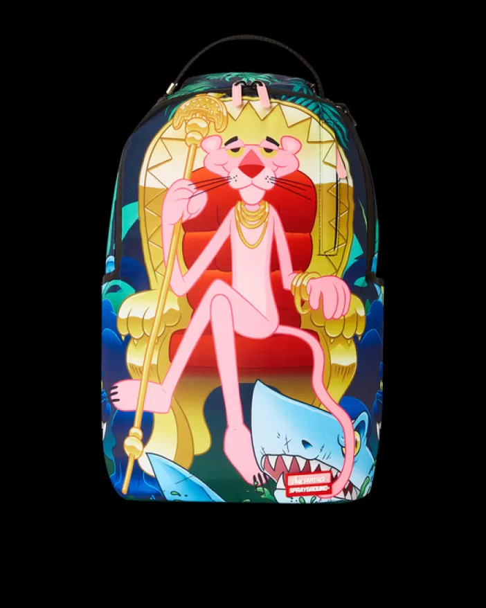 BACKPACKS*Sprayground PINK PANTHER HEAVY LIES THE CROWN BACKPACK