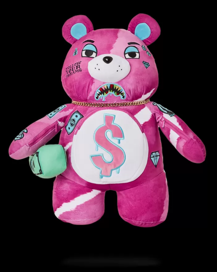 TEDDY BEAR BACKPACKS | BACKPACKS*Sprayground PINK PUNK MONEYBEAR TEDDYBEAR BACKPACK