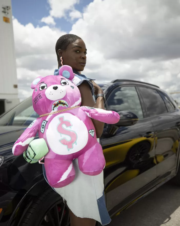 TEDDY BEAR BACKPACKS | BACKPACKS*Sprayground PINK PUNK MONEYBEAR TEDDYBEAR BACKPACK