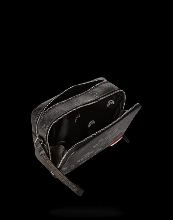 TOILETRIES AKA MONEY BAGS*Sprayground PITBULLS TOILETRY AKA MONEY BAG
