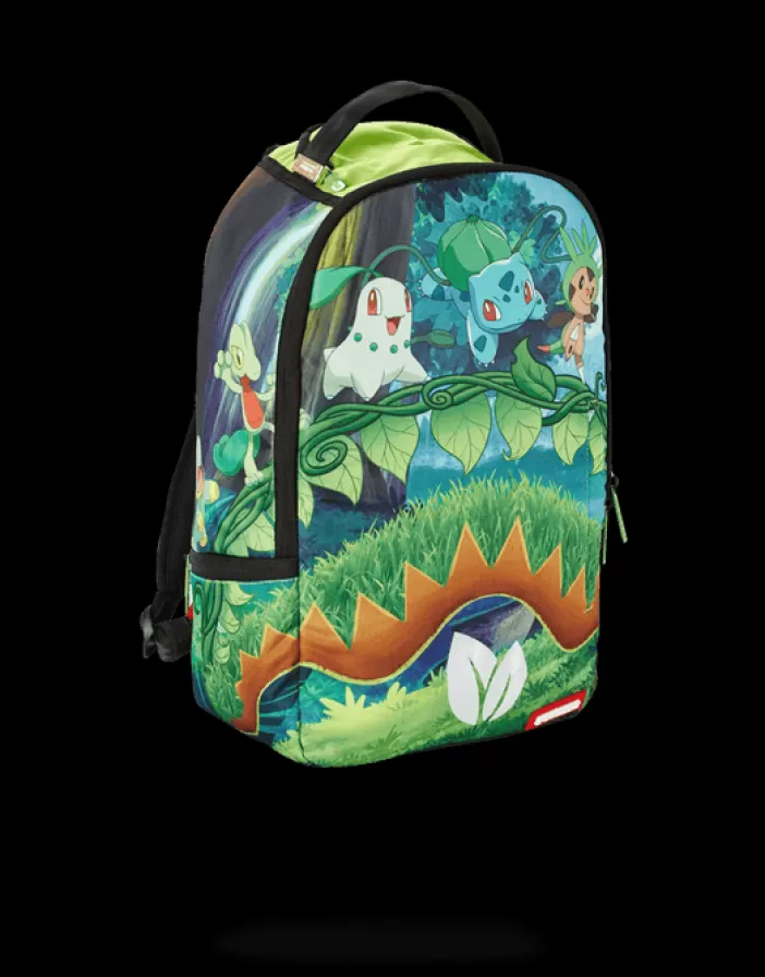 BACKPACKS*Sprayground POKEMON BULBASAUR GRASS SHARK