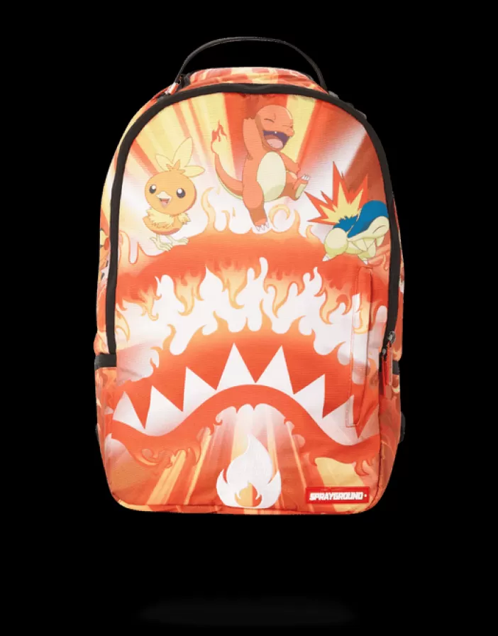 BACKPACKS*Sprayground POKEMON CHARMANDER FIRE SHARK