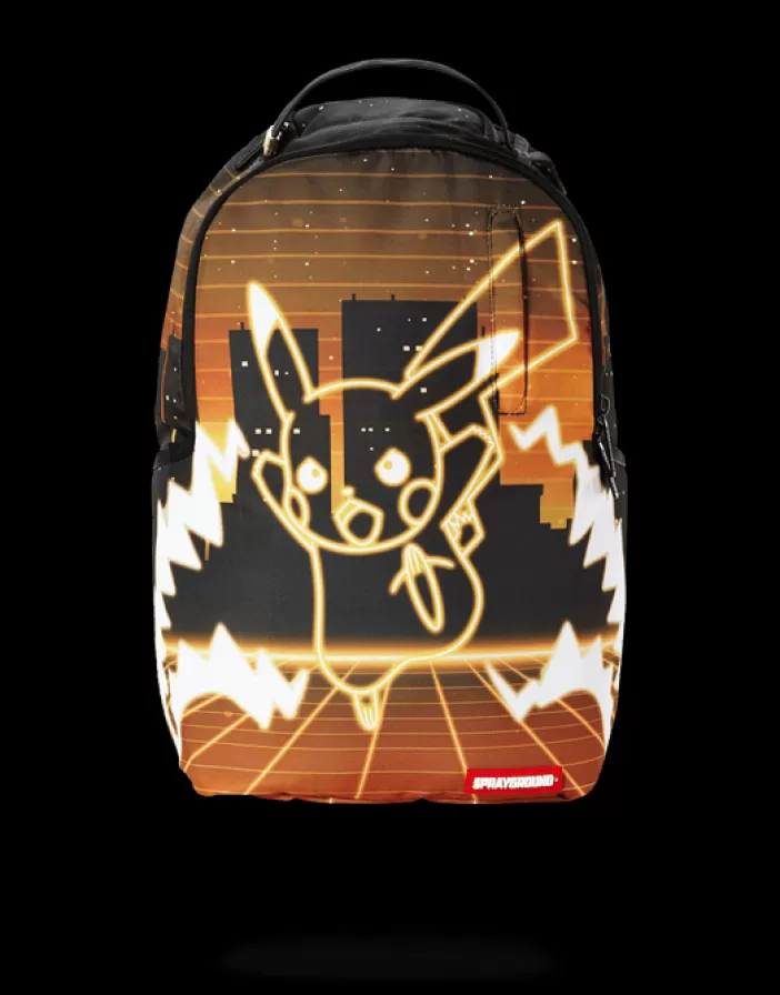 BACKPACKS*Sprayground POKEMON PIKACHU NEON SHARK
