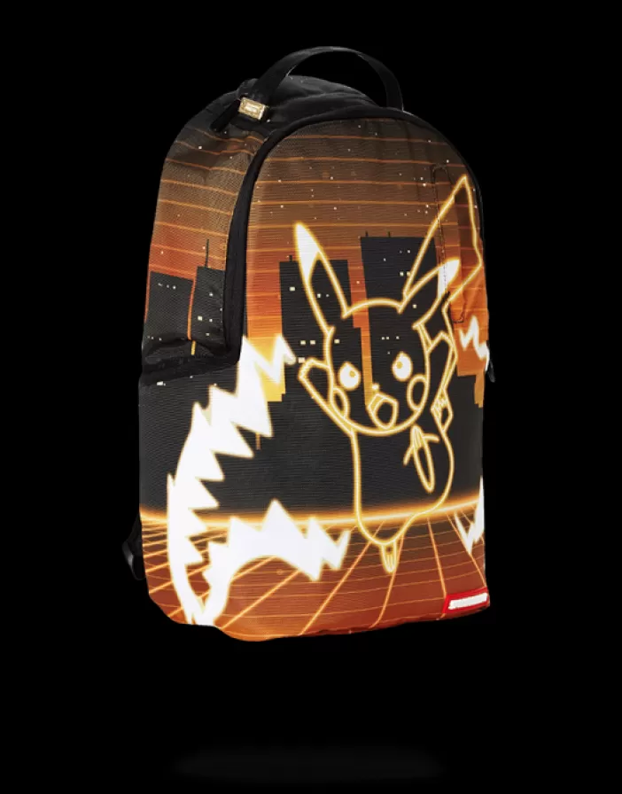 BACKPACKS*Sprayground POKEMON PIKACHU NEON SHARK