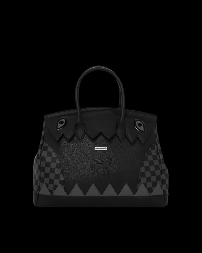 HANDBAGS*Sprayground RACEWAY SHADOW PHANTOM SPURKIN HANDBAG