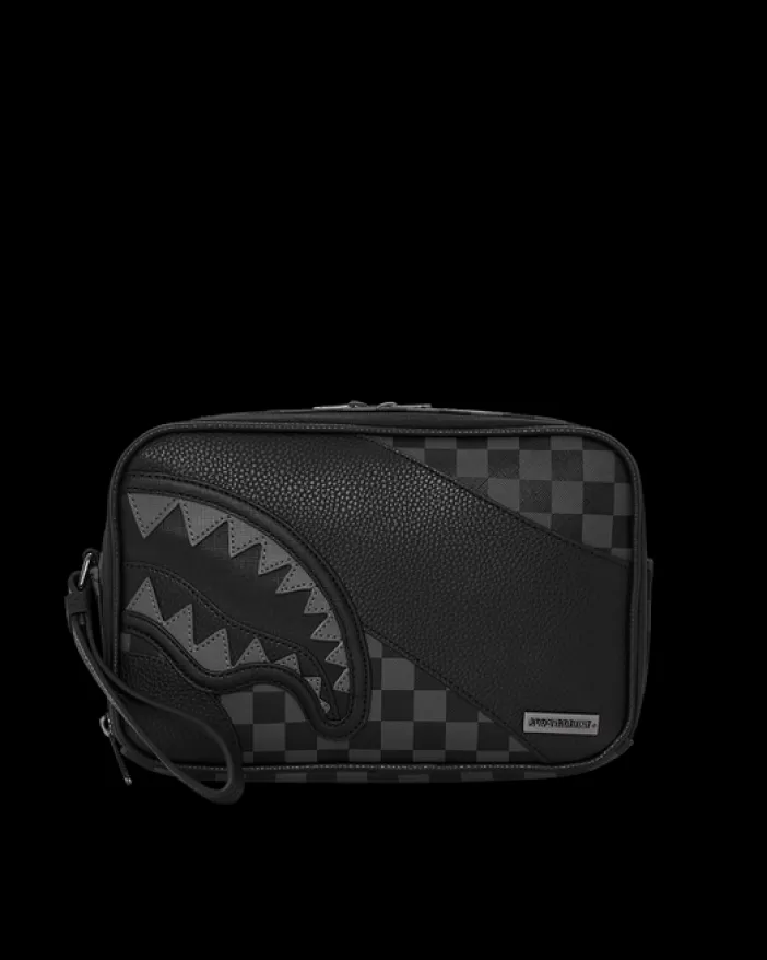 TOILETRIES AKA MONEY BAGS*Sprayground RACEWAY SHADOW PHANTOM TOILETRY BRICKSIDE BAG