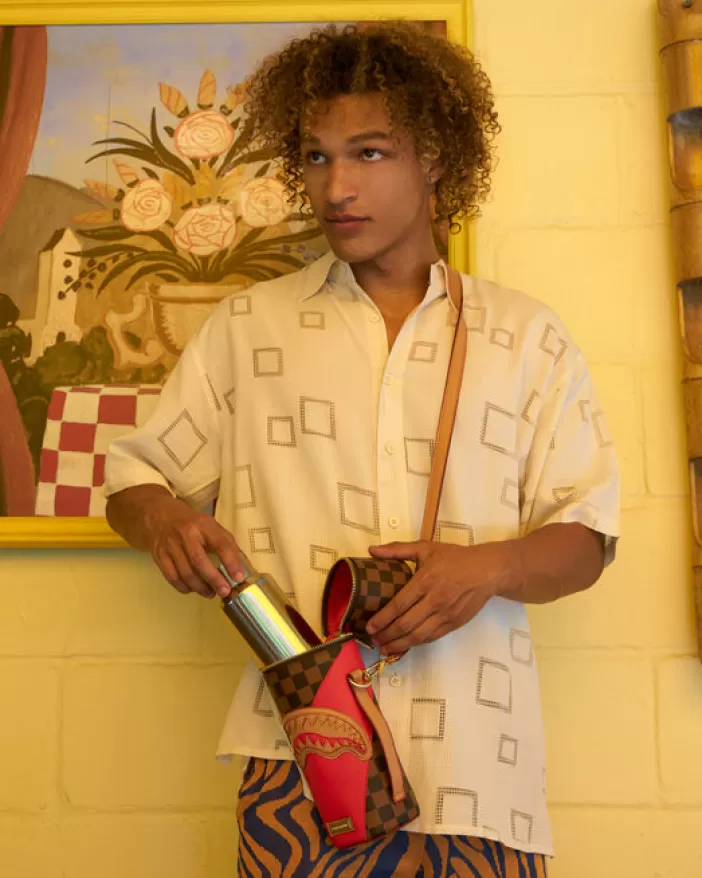 SLINGS | CROSSBODYS*Sprayground RACEWAY TUBULAR WATER BOTTLE BAG