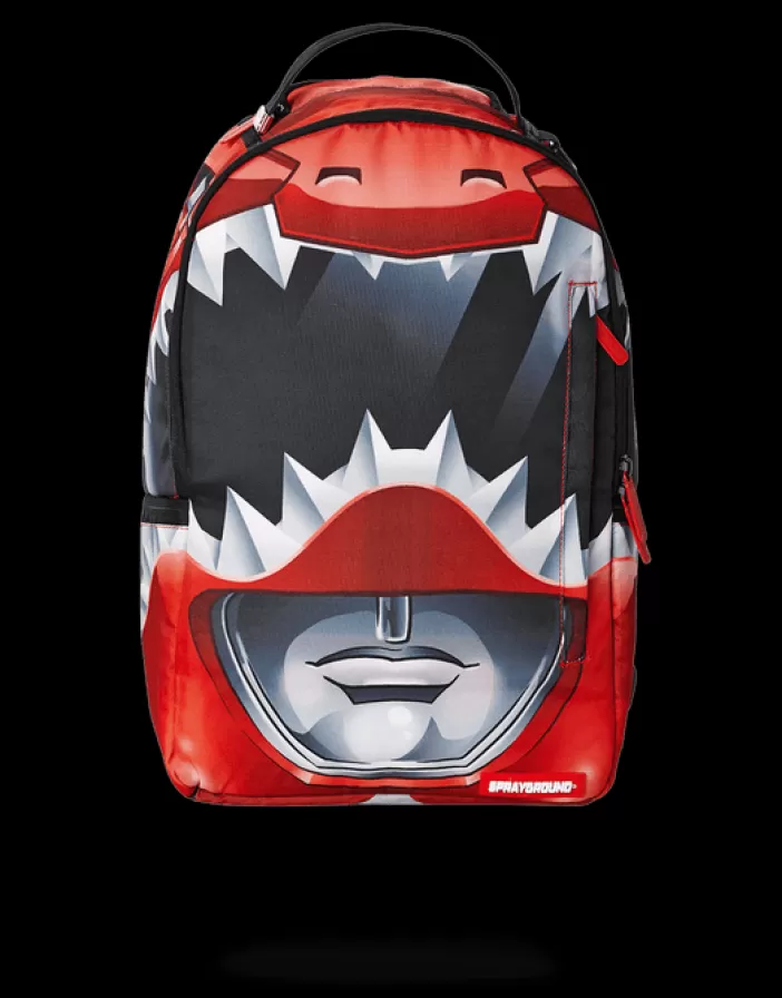 BACKPACKS*Sprayground RED RANGER HELMET