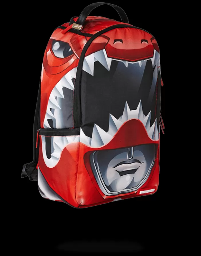 BACKPACKS*Sprayground RED RANGER HELMET
