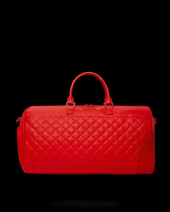 DUFFLES*Sprayground RED RIVIERA EMPEROR DUFFLE