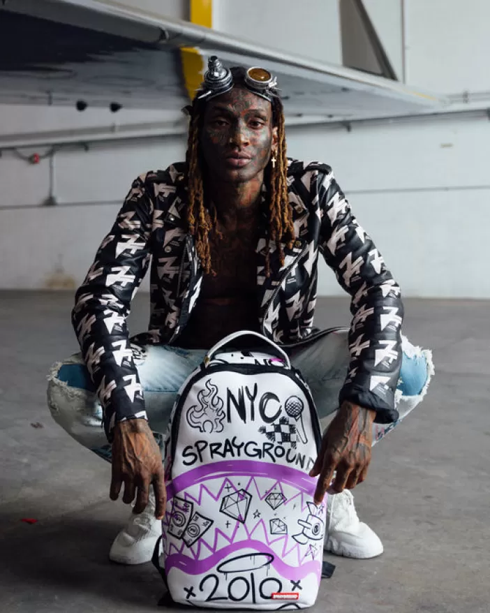BACKPACKS*Sprayground REMEMBER WHERE YOU CAME FROM (DLXV)