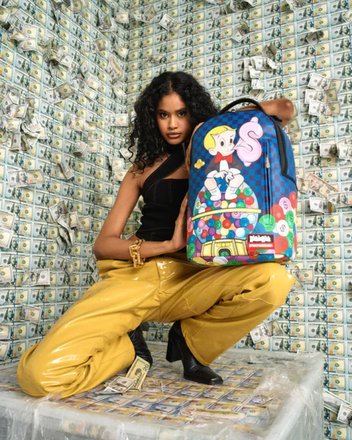 BACKPACKS*Sprayground RICHIE RICH MONEY MONEY MONEY BACKPACK (DLXV)
