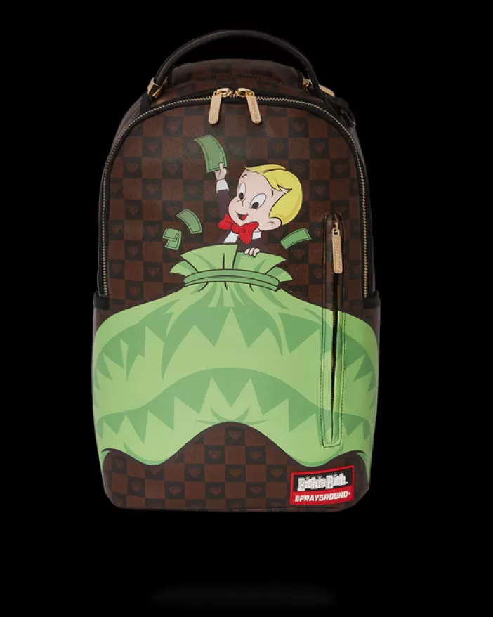 BACKPACKS*Sprayground RICHIE RICH MONEY SHARK BACKPACK
