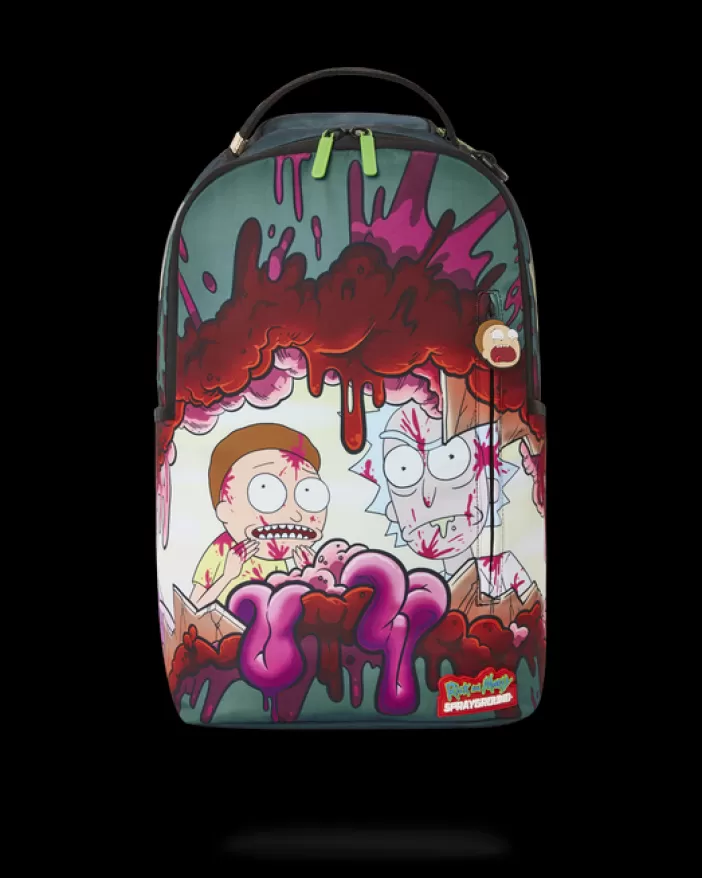 BACKPACKS*Sprayground RICK AND MORTY SHARKMOUTH WOUND (DLXR)