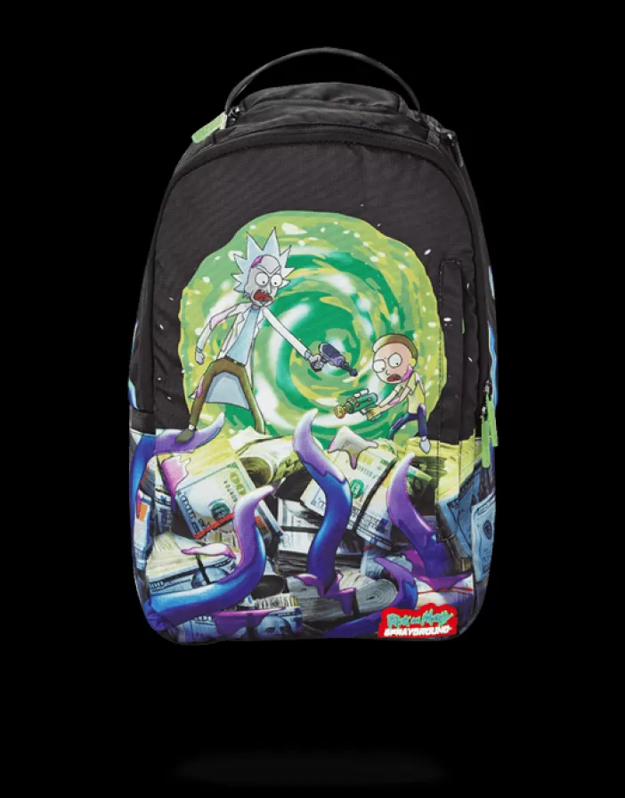 BACKPACKS*Sprayground RICK u0026 MORTY ALIEN ATTACK