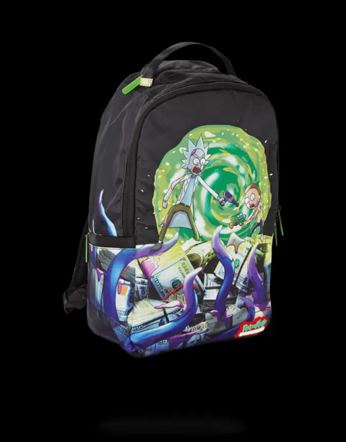 BACKPACKS*Sprayground RICK u0026 MORTY ALIEN ATTACK