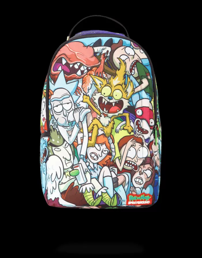 BACKPACKS*Sprayground RICK u0026 MORTY CRAMMED