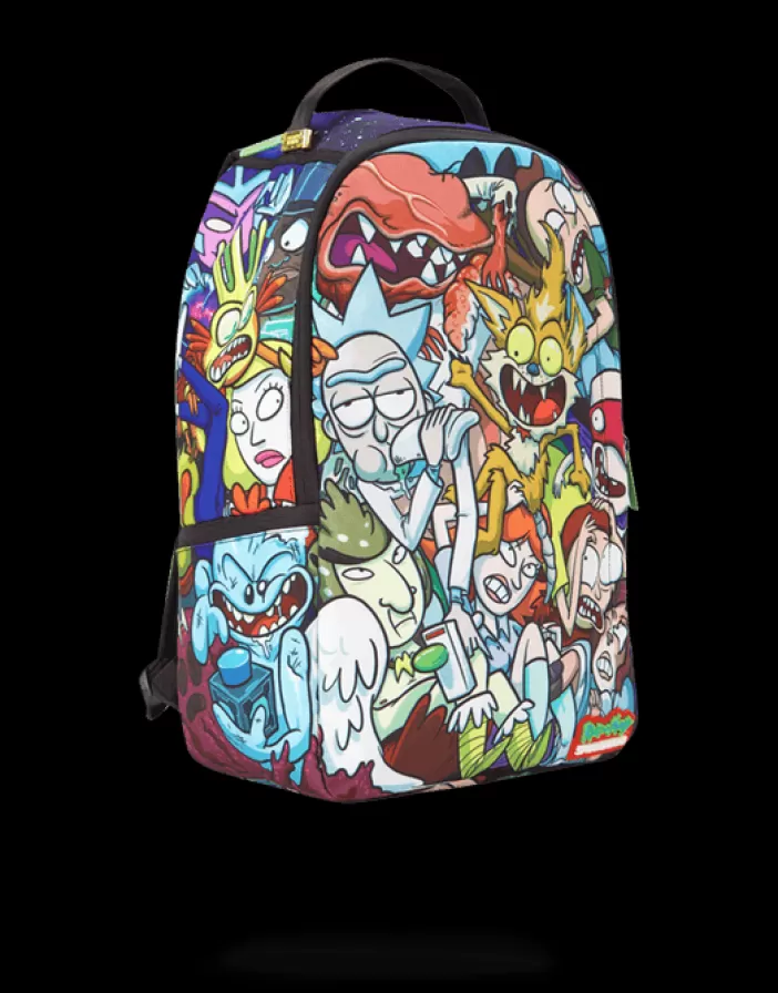BACKPACKS*Sprayground RICK u0026 MORTY CRAMMED