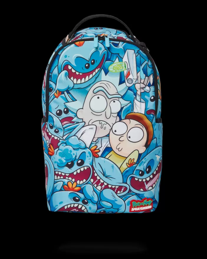 BACKPACKS*Sprayground RICK u0026 MORTY MESEEKS CRAMMED BACKPACK (DLXR)