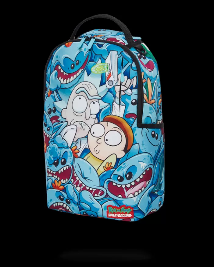 BACKPACKS*Sprayground RICK u0026 MORTY MESEEKS CRAMMED BACKPACK (DLXR)