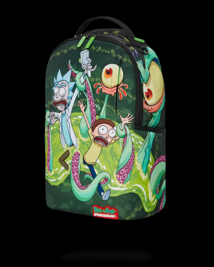 BACKPACKS*Sprayground RICK u0026 MORTY PORTAL SHARKMOUTH BACKPACK (DLXR)