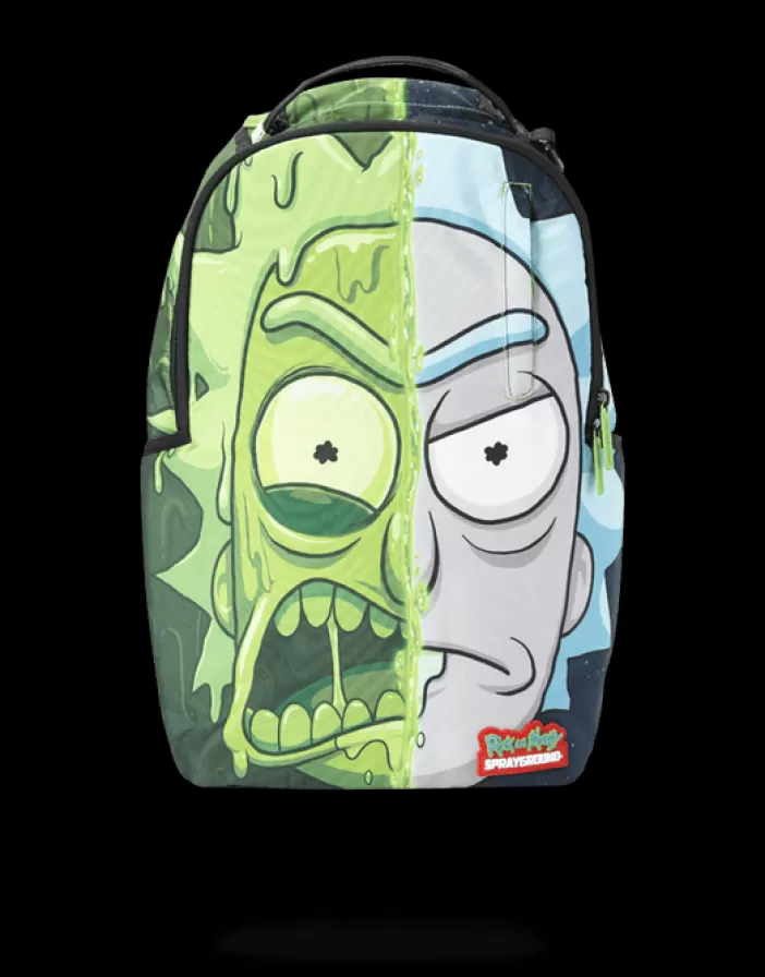 BACKPACKS*Sprayground RICK u0026 MORTY TOXIC RICK