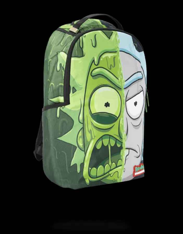 BACKPACKS*Sprayground RICK u0026 MORTY TOXIC RICK