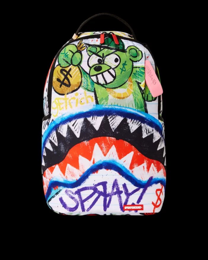 BACKPACKS*Sprayground SCRIBBLE ME RICH BACKPACK