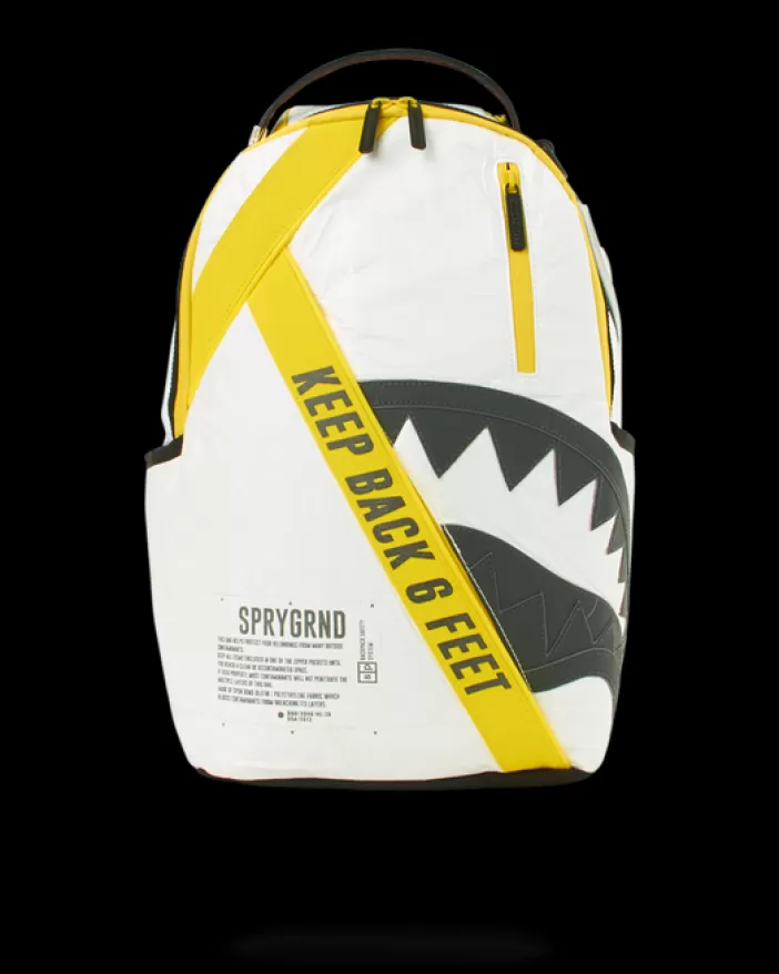 BACKPACKS*Sprayground SG95 KEEP BACK!PACK TYVEK 3M SHARK