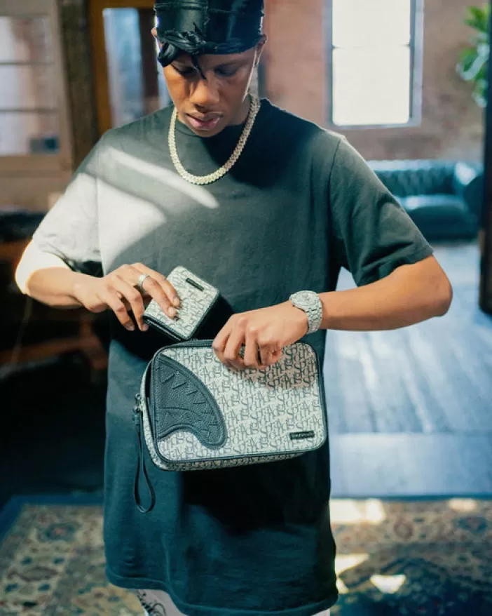 TOILETRIES AKA MONEY BAGS*Sprayground SG ALL DAY TOILETRY BAG