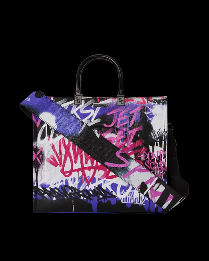 TOTES | HANDBAGS*Sprayground SHARK ATELIER TORTUGA TOTE