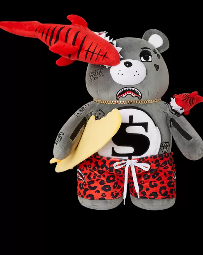 TEDDY BEAR BACKPACKS | BACKPACKS*Sprayground SHARK FRIENDS MONEYBEAR TEDDYBEAR BACKPACK