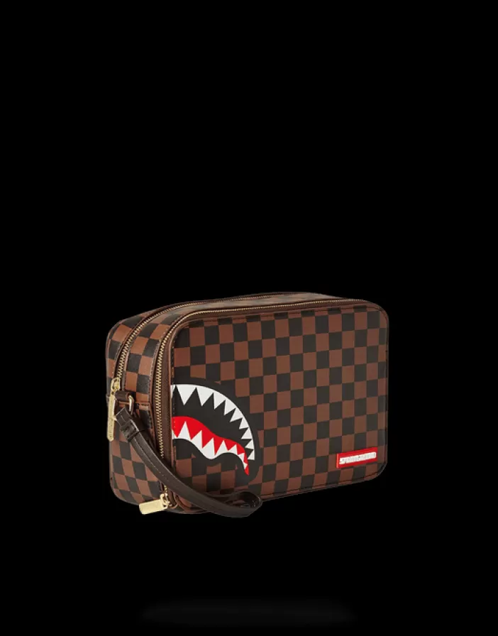 TOILETRIES AKA MONEY BAGS*Sprayground SHARKS IN PARIS TOILETRY BAG