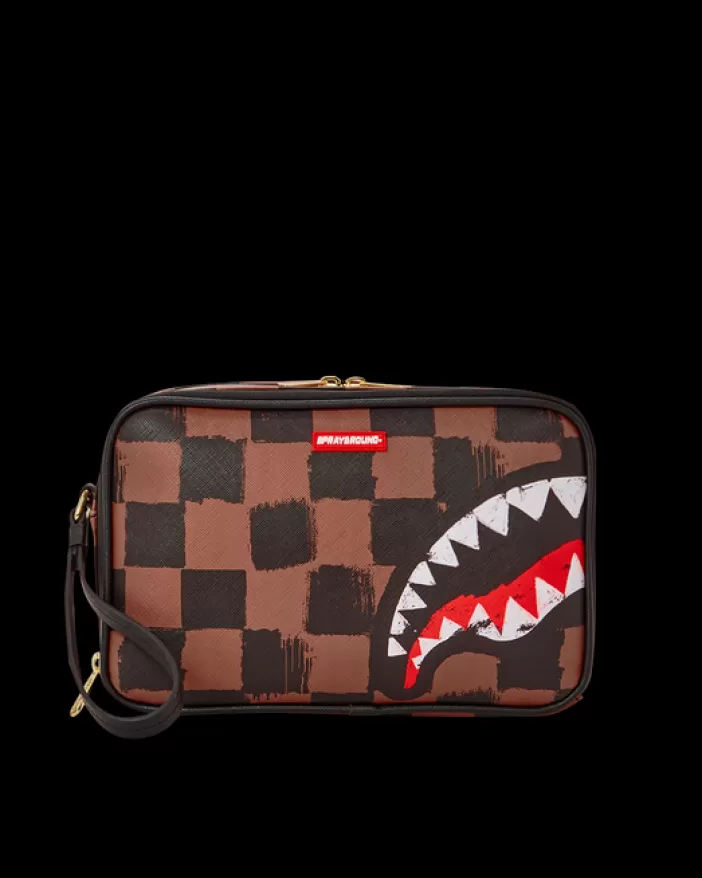 TOILETRIES AKA MONEY BAGS*Sprayground SHARKS IN PARIS VANQUISH TOILETRY BAG