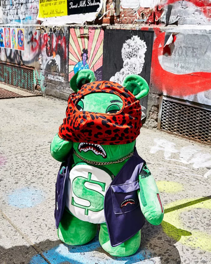 TEDDY BEAR BACKPACKS | BACKPACKS*Sprayground SKI MASK THE BEAR - MONEYBEAR TEDDYBEAR BACKPACK