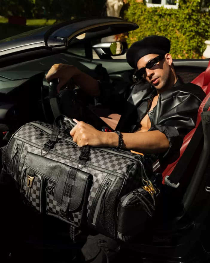 DUFFLES*Sprayground SPECIAL OPS NIGHT WATCH CARGO DUFFLE