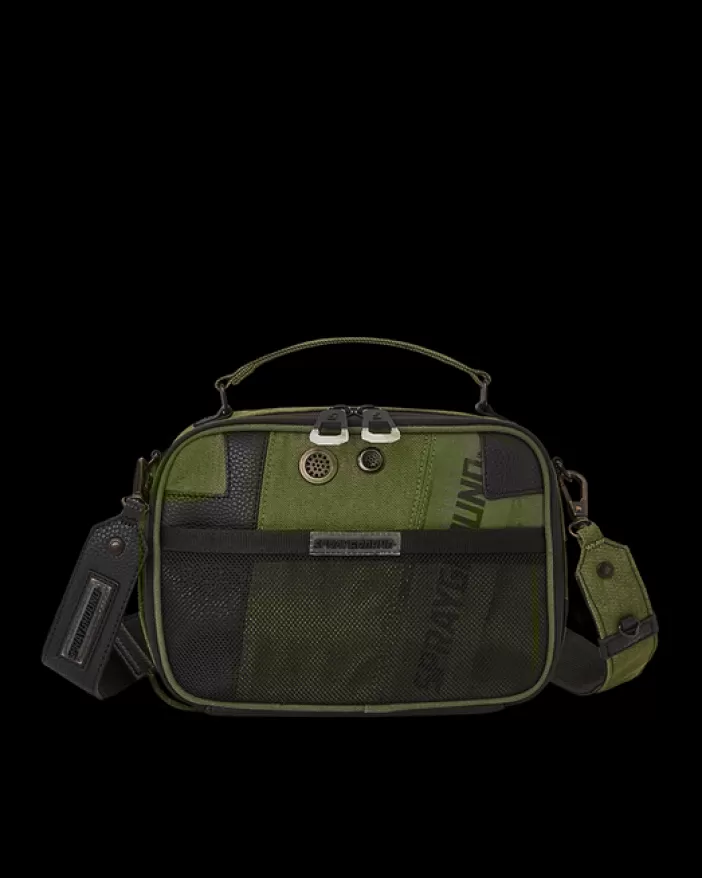 TOILETRIES AKA MONEY BAGS | CROSSBODYS*Sprayground SPECIAL OPS OPERATION SUCCE$$ BRICKSIDE TOILETRY MESSENGER BAG