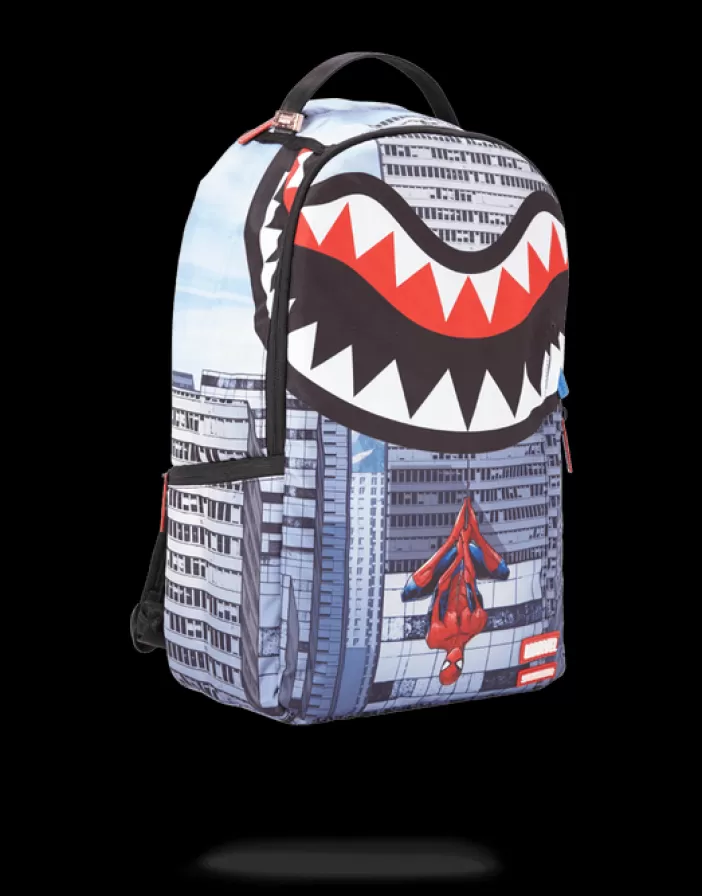 BACKPACKS*Sprayground SPIDERMAN UPSIDE DOWN SHARK