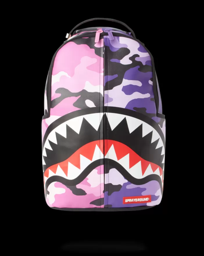 BACKPACKS*Sprayground SPLIT CAMO BACKPACK