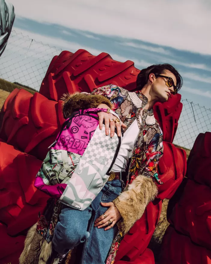 BACKPACKS*Sprayground SPLIT MONEY BLESSINGS BACKPACK (DLXV)