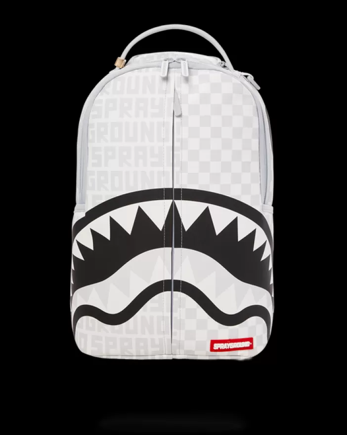 BACKPACKS*Sprayground SPLIT THE CHECK (PEARL) BACKPACK (DLXV)