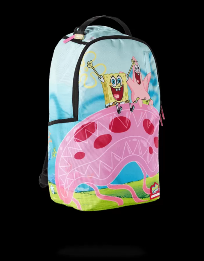 BACKPACKS*Sprayground SPONGEBOB JELLY SHARK