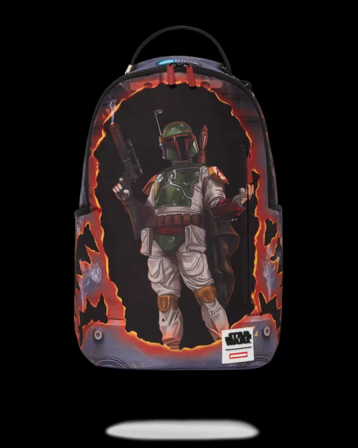 BACKPACKS*Sprayground STAR WARS BOBA FETT BLOWOUT SHARK BACKPACK