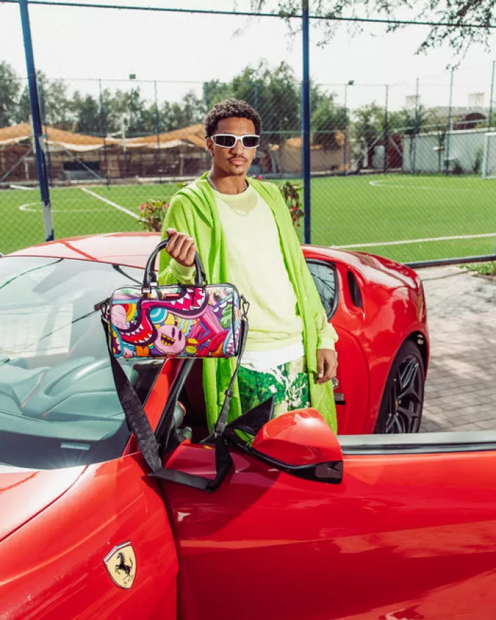 DUFFLES*Sprayground STEADY TRIPPIN MINI DUFFLE
