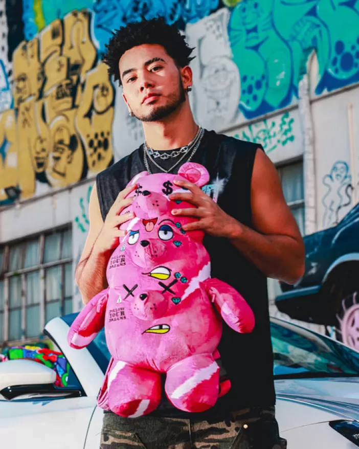 TEDDY BEAR BACKPACKS | BACKPACKS*Sprayground THE 3 HEADED BEAR PLUSH TEDDYBEAR BACKPACK