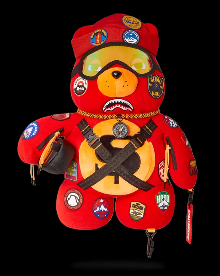 TEDDY BEAR BACKPACKS | BACKPACKS*Sprayground THE GLOBAL EXPEDITION MONEYBEAR TEDDYBEAR BACKPACK