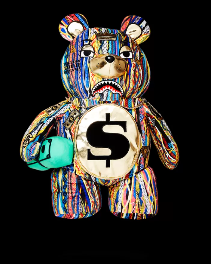 TEDDY BEAR BACKPACKS | BACKPACKS*Sprayground THE GOLDEN AGE MONEYBEAR TEDDYBEAR BACKPACK