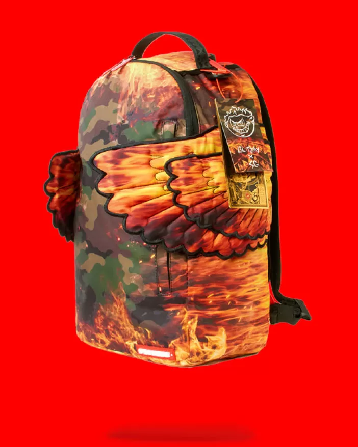 BACKPACKS*Sprayground THE LIL TJAY FALLIN ANGEL 4 WING BACKPACK